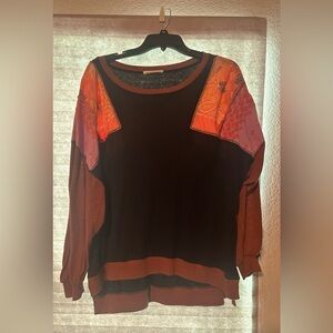 Patchwork Casual Top
